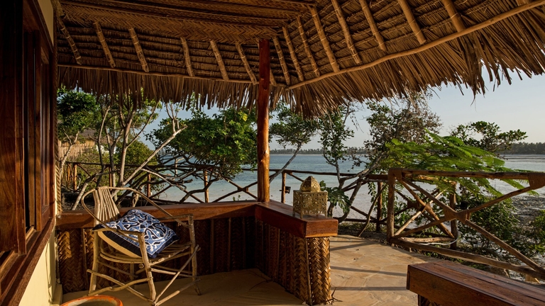 The Island Pongwe Lodge - terrasse