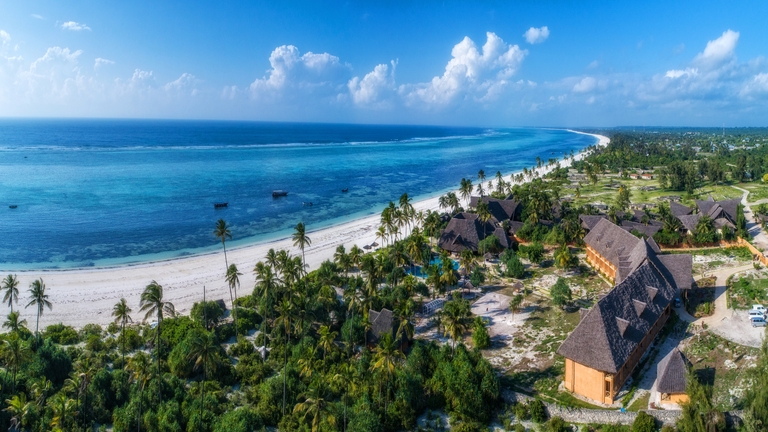 Htel Queen Zanzibar, Lagon turquoise