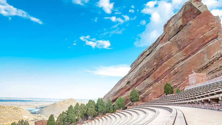 Amphithetre Red Rocks, Colorado
