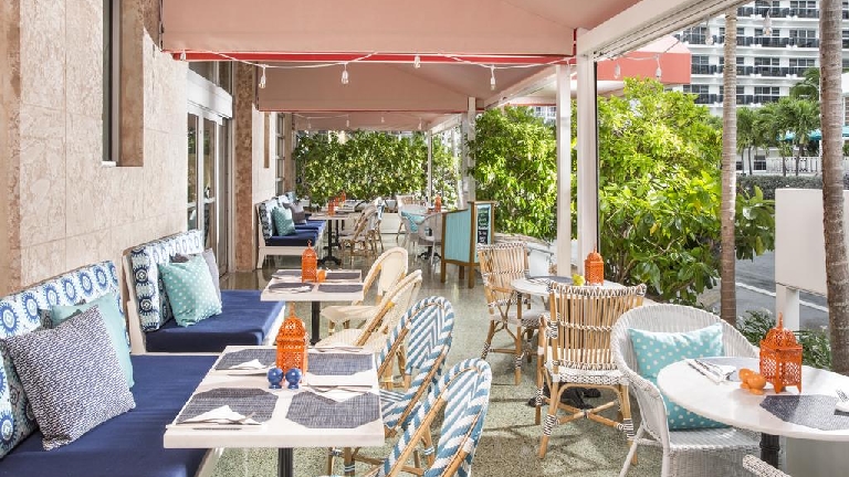 Circa 39 Htel Boutique  Miami - Terrasse