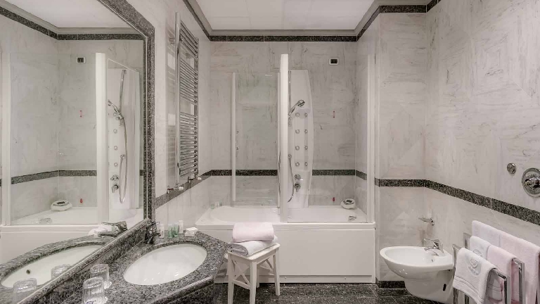 Grand Htel Adriatico  Florence - Salle de bain