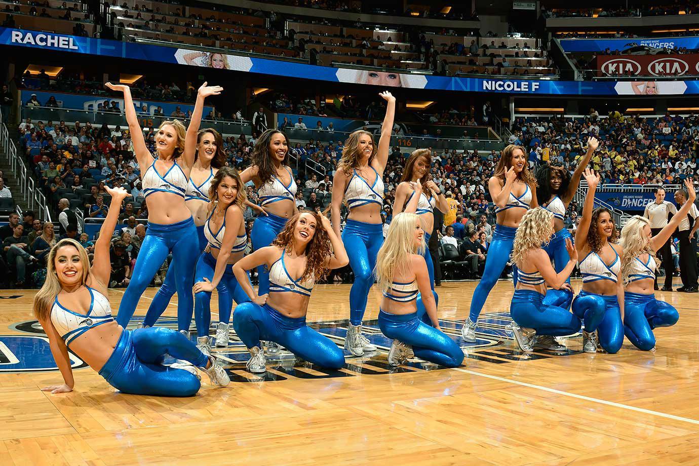 Pom Pom Girls Orlando Magic