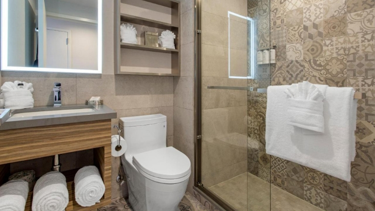 Salle de bain Htel Insignia 