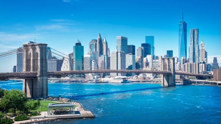 Vue de New York City