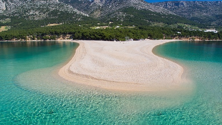 Brac, plage de la corne d'Or
