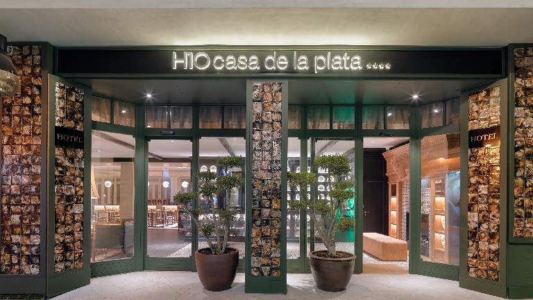 H10 Casa de la plata, Entre principale