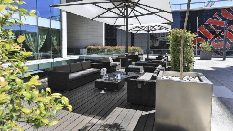 Olissippo Oriente, Terrasse du bar