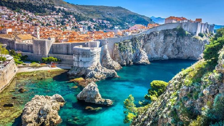 Dubrovnik vue du ciel