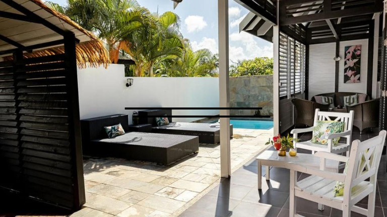 Villa lodge terrasse