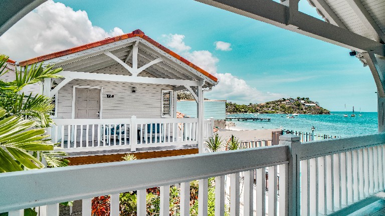 Htel Bambou - Junior Suite, balcon