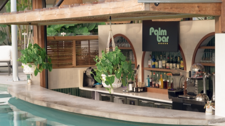 Htel La Pagerie - Palm Bar