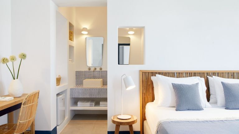 Milos Breeze chambre et salle de bain