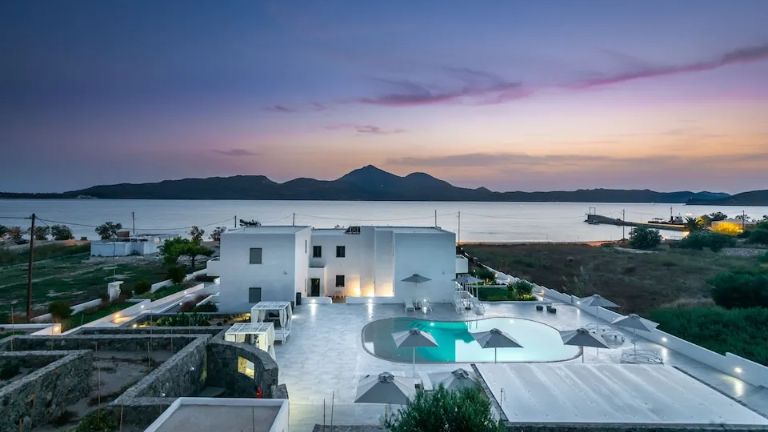 Olea Bay extrieur nuit