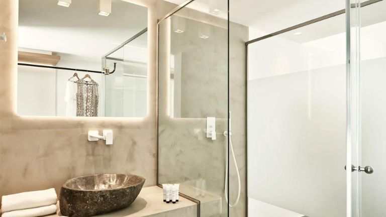 Manoulas Beach salle de bain