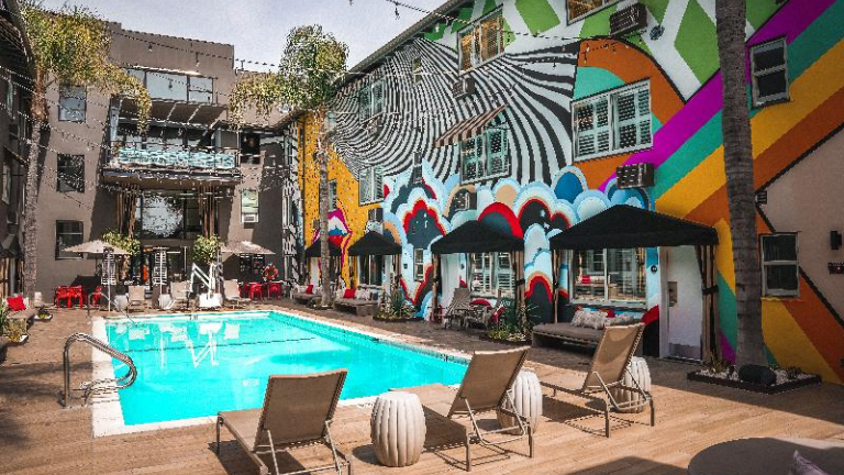 Hotel Ziggy Los Angeles - Piscine (2)