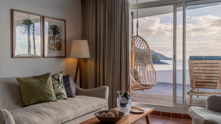 Salon dans mini suite