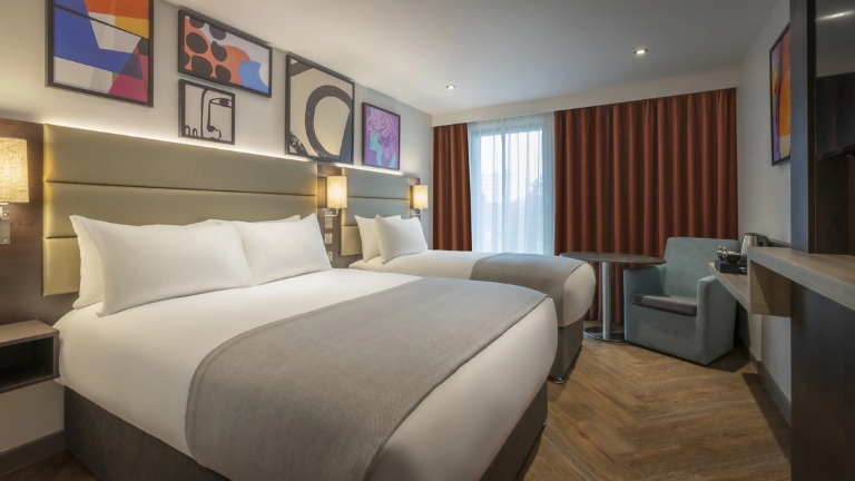 Htel Maldron Finsbury Park Londres - Deluxe Double Single room (chambre triple)