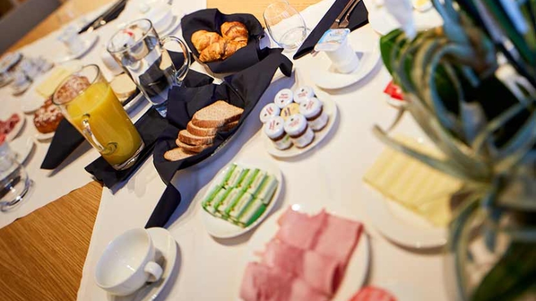 Ca' dei proverbi suites - Petit djeuner