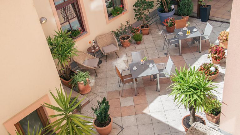 Htel Lucia - Terrasse