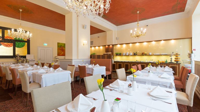 Htel Kaiserhof Wien - Salle de petit-djeuner