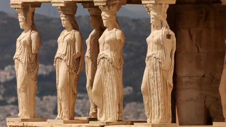 Ath�nes - Caryatides