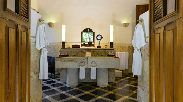 Hacienda Temozon, salle de bains