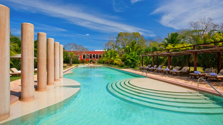 Hacienda Temozon, piscine
