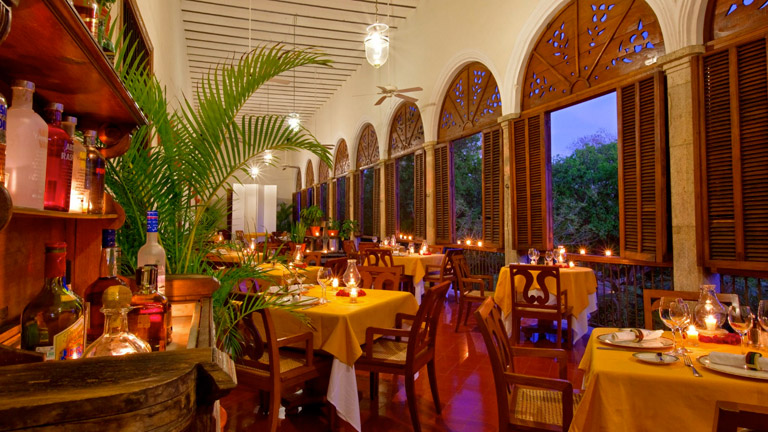 Hacienda Temozon, restaurant