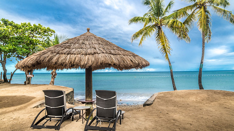 Htel East Winds, Sainte-Lucie - plage