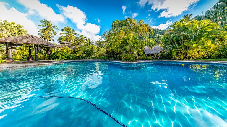 Htel East Winds, Sainte-Lucie - piscine