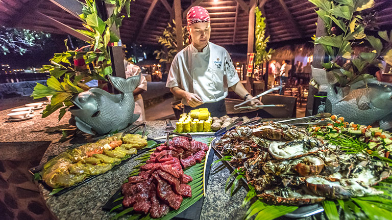 Htel East Winds, Sainte-Lucie - BBQ