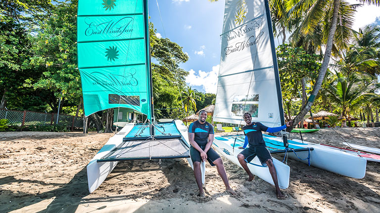 Htel East Winds, Sainte-Lucie - sports nautiques