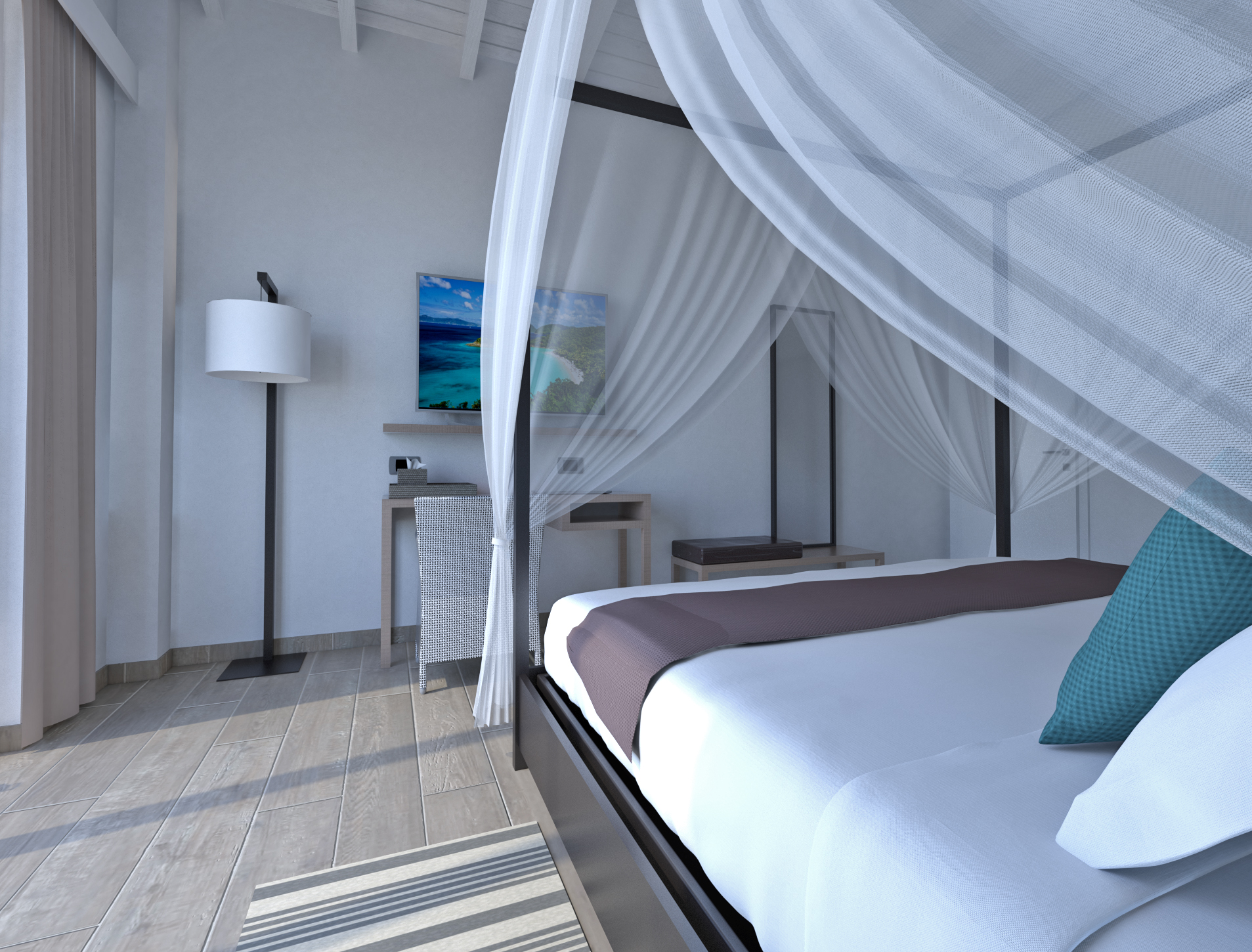 Wydham Turtle Bay - Chambre