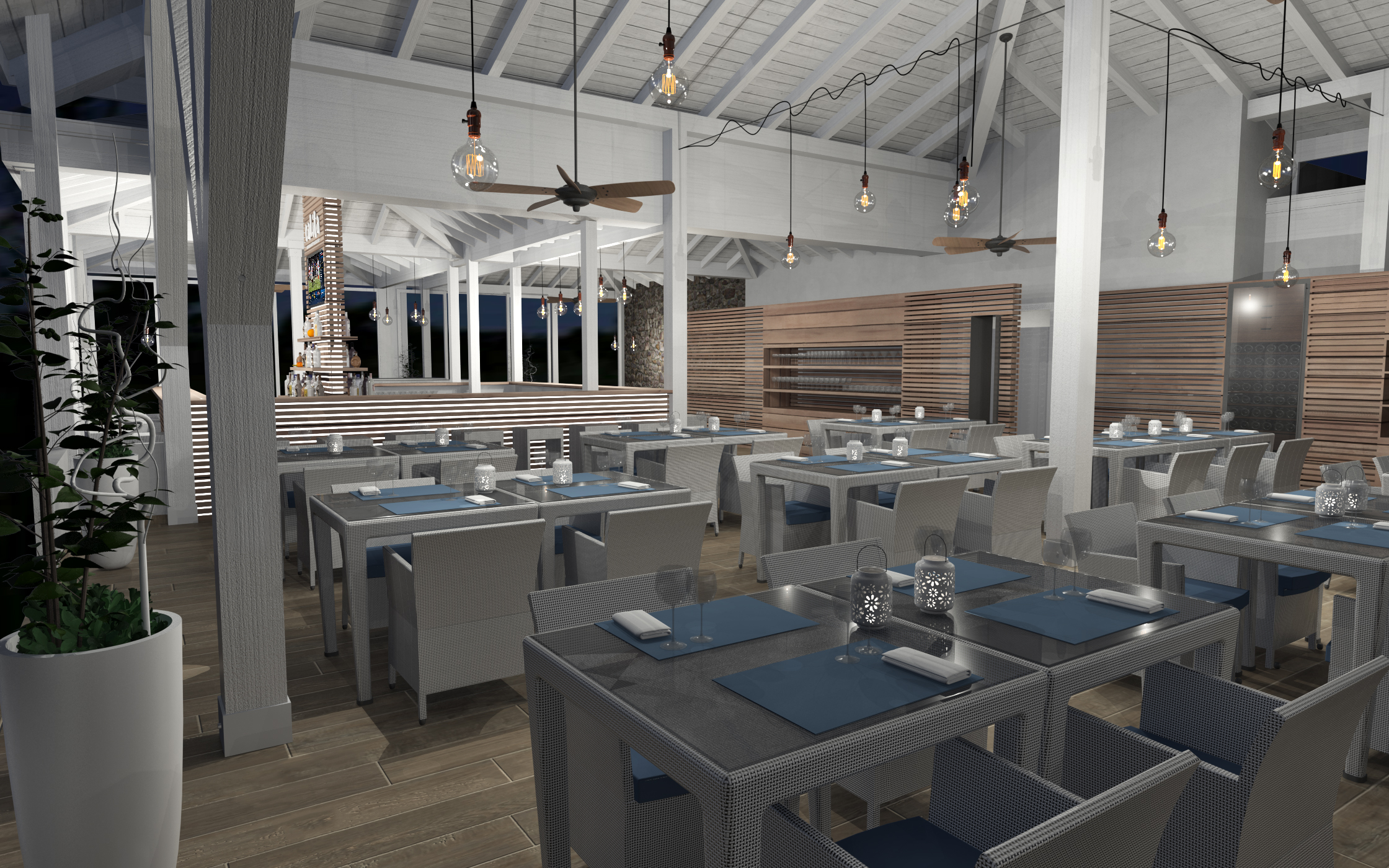 Wydham Turtle Bay - restaurant