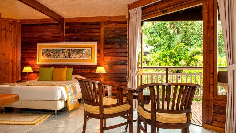 Htel Acajou aux Seychelles, chambre standard