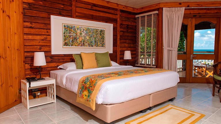 Htel Acajou aux Seychelles, chambre suprieure