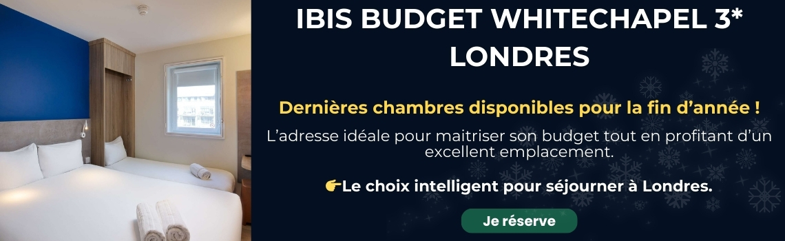 Ibis Whitechapel fin d'anne 2025