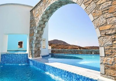 Vigla hotel Amorgos Cyclades Grèce piscine
