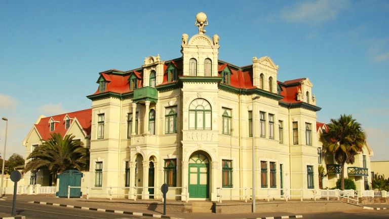 Swakopmund namibie batiment art nouveau 