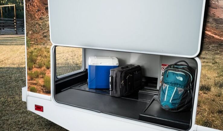 Extrieur camping car USA 5 personnes